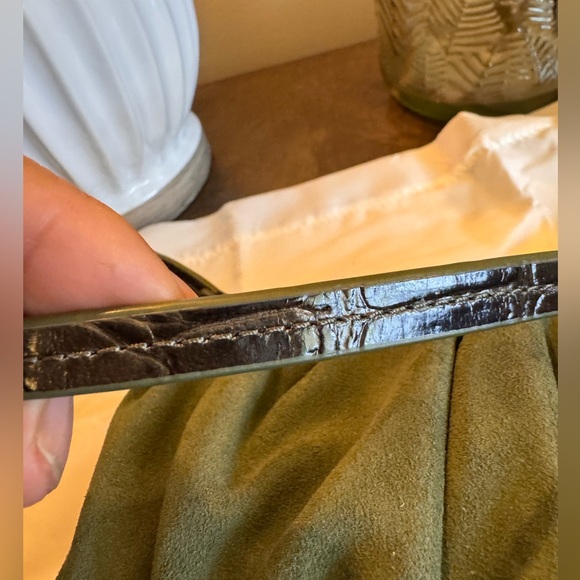 STAUD baguette Khaki Green Shoulder Bag - Picture 3 of 14